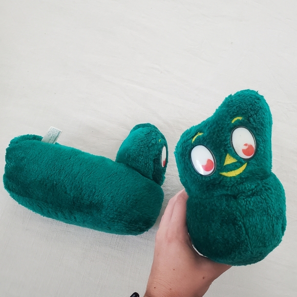 Vintage gumby slippers size small shoes 5 6 - Picture 1 of 11